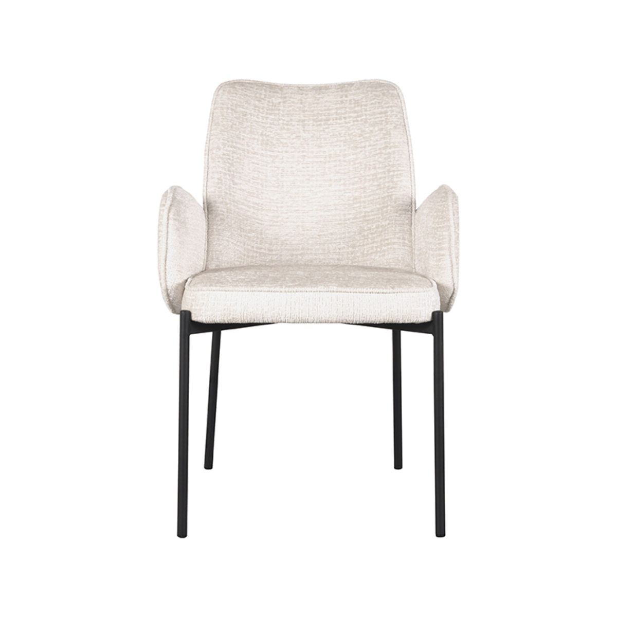 Eetkamerstoel I_Joni - Accoudoir - Creme - Elegance - Landelijk - LABEL51