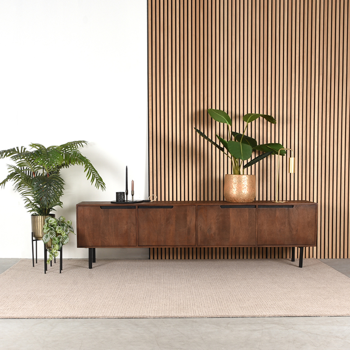 Tv-meubel I_Rio - Espresso - BRUIN - - Modern - LABEL51