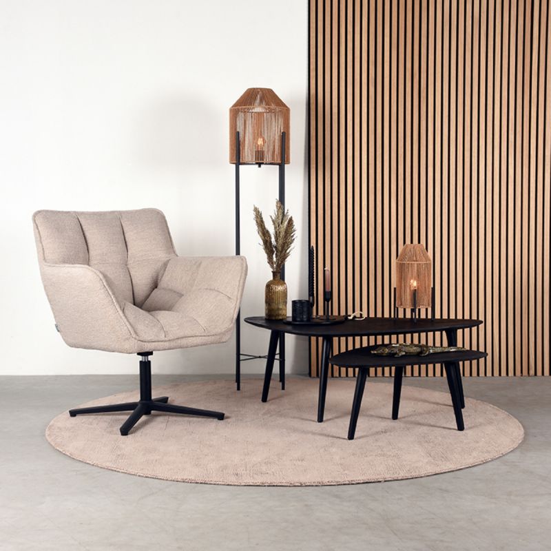 Salontafel I_Rock - Noir - ZWART - - Modern - LABEL51