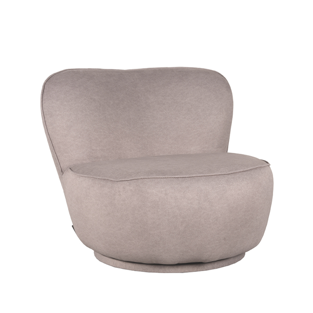 Fauteuil I_Bunny - Taupe - BRUIN - Microvezel - Industrieel - LABEL51