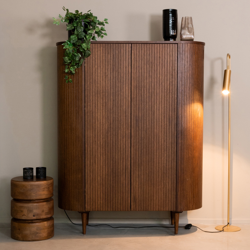 Bergkast I_Oliva - Noyer - BRUIN - - Minimaliste - LABEL51