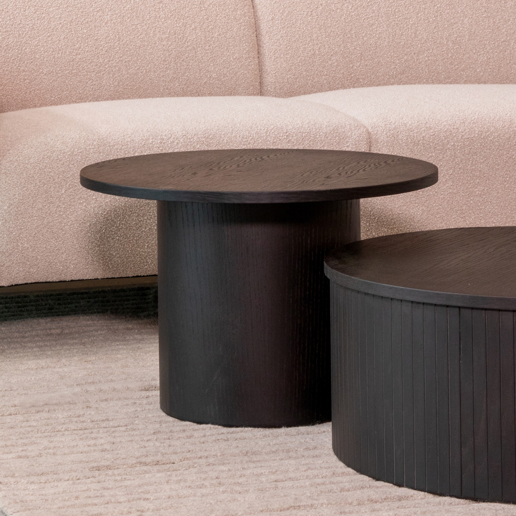 Salontafel I_Oliva - Noir - ZWART - Chêne - Modern - LABEL51