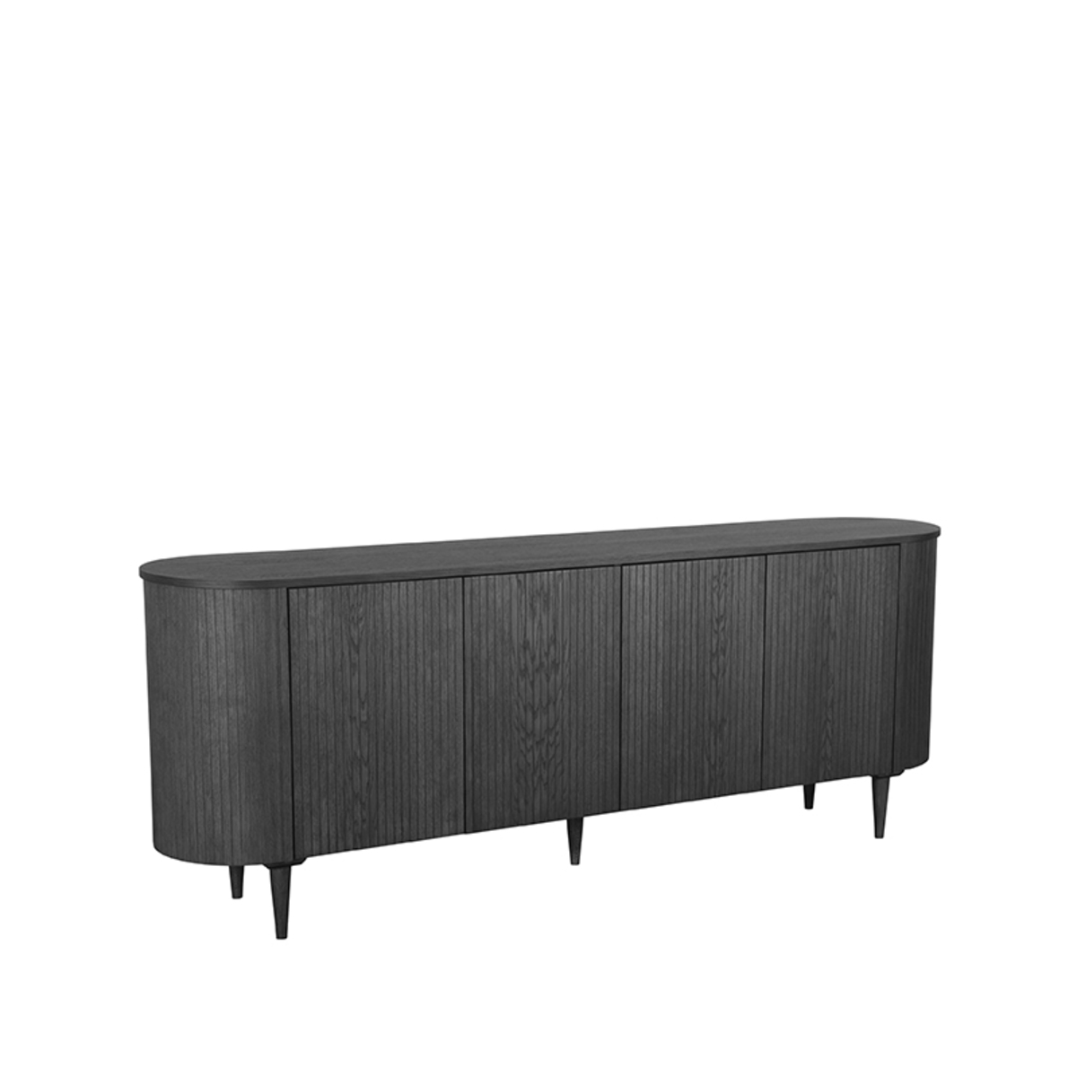Dressoir I_Oliva - Noir - ZWART - - Modern - LABEL51
