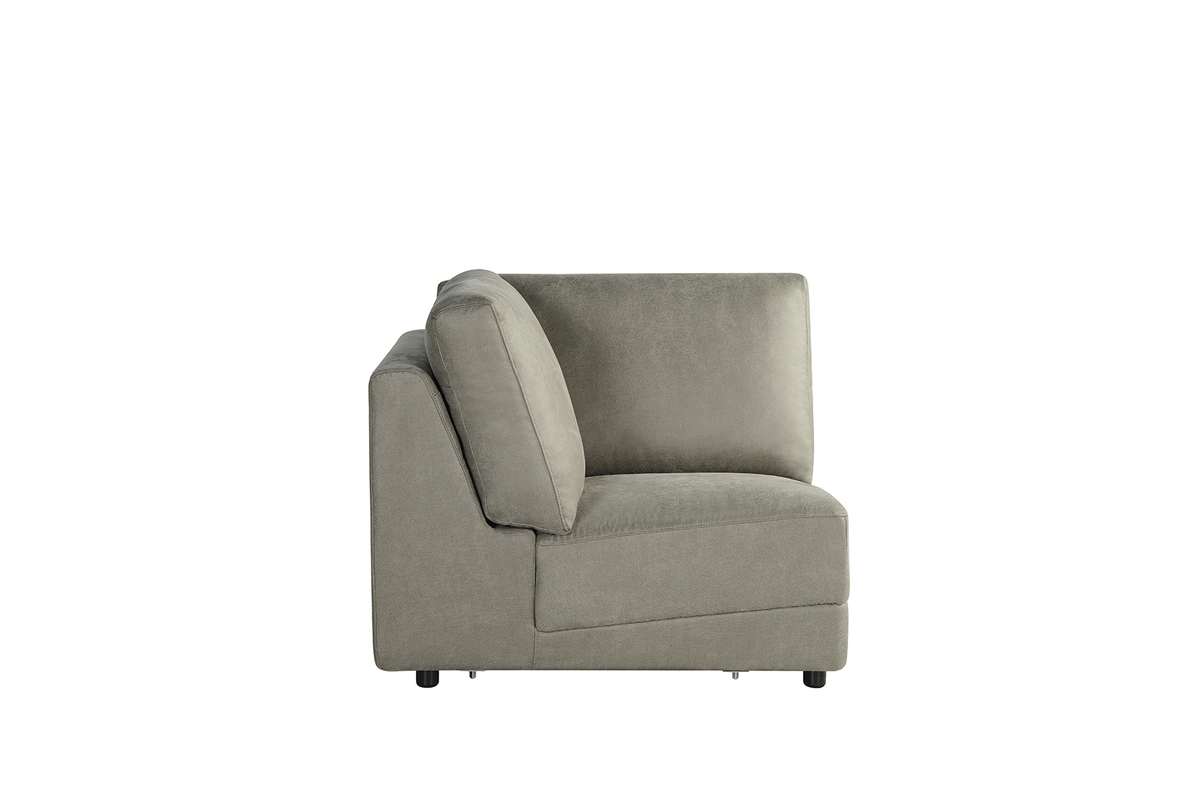 Bank I_Tivoli - Taupe - Marron - Kunstleder - Modern - LABEL51