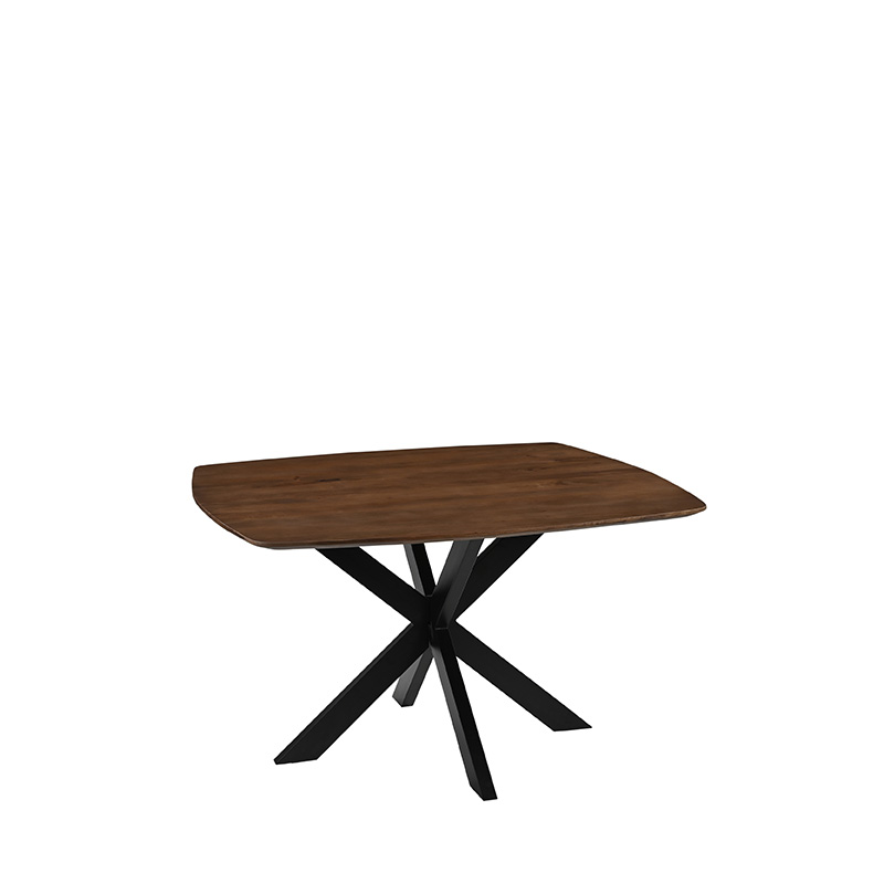 Eetkamertafel I_Blake - Nature Smooth - Marron - Bois de mangue - Landelijk - LABEL51