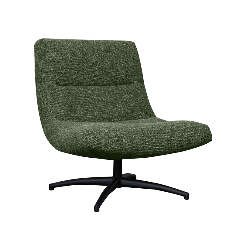 Fauteuil I_Calix - Pivotant - Forêt - GROEN - Royal Boucle - Modern - LABEL51
