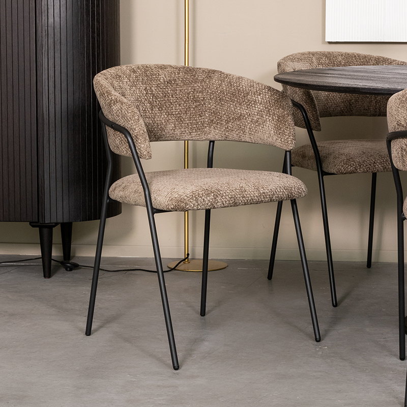 Eetkamerstoel I_Luuk - Hunter - Vert - Elite - Modern - LABEL51