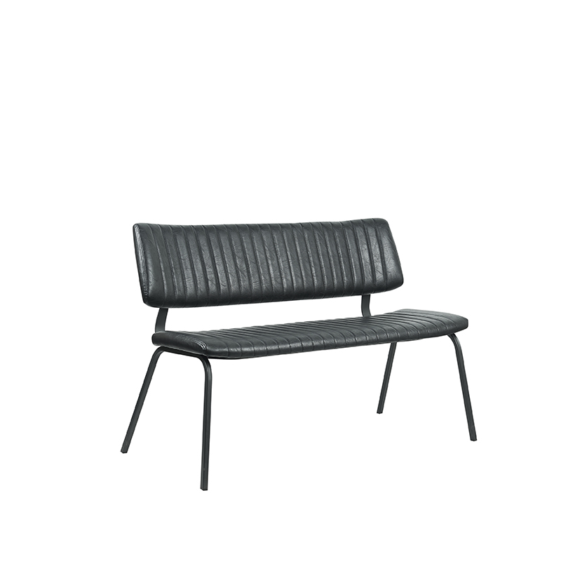 Eetkamerbank I_Gusto - Noir - ZWART - - Industrieel - LABEL51