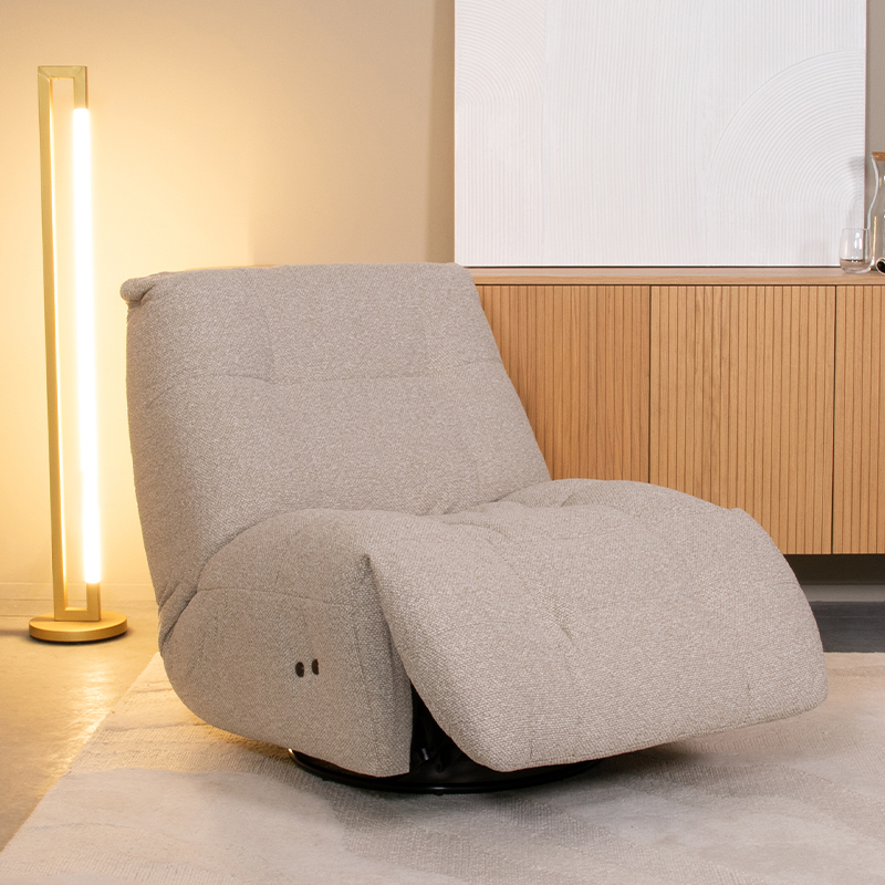 Fauteuil I_Relax and Recharge - Naturel Beige - Royal Boucle - Landelijk - LABEL51