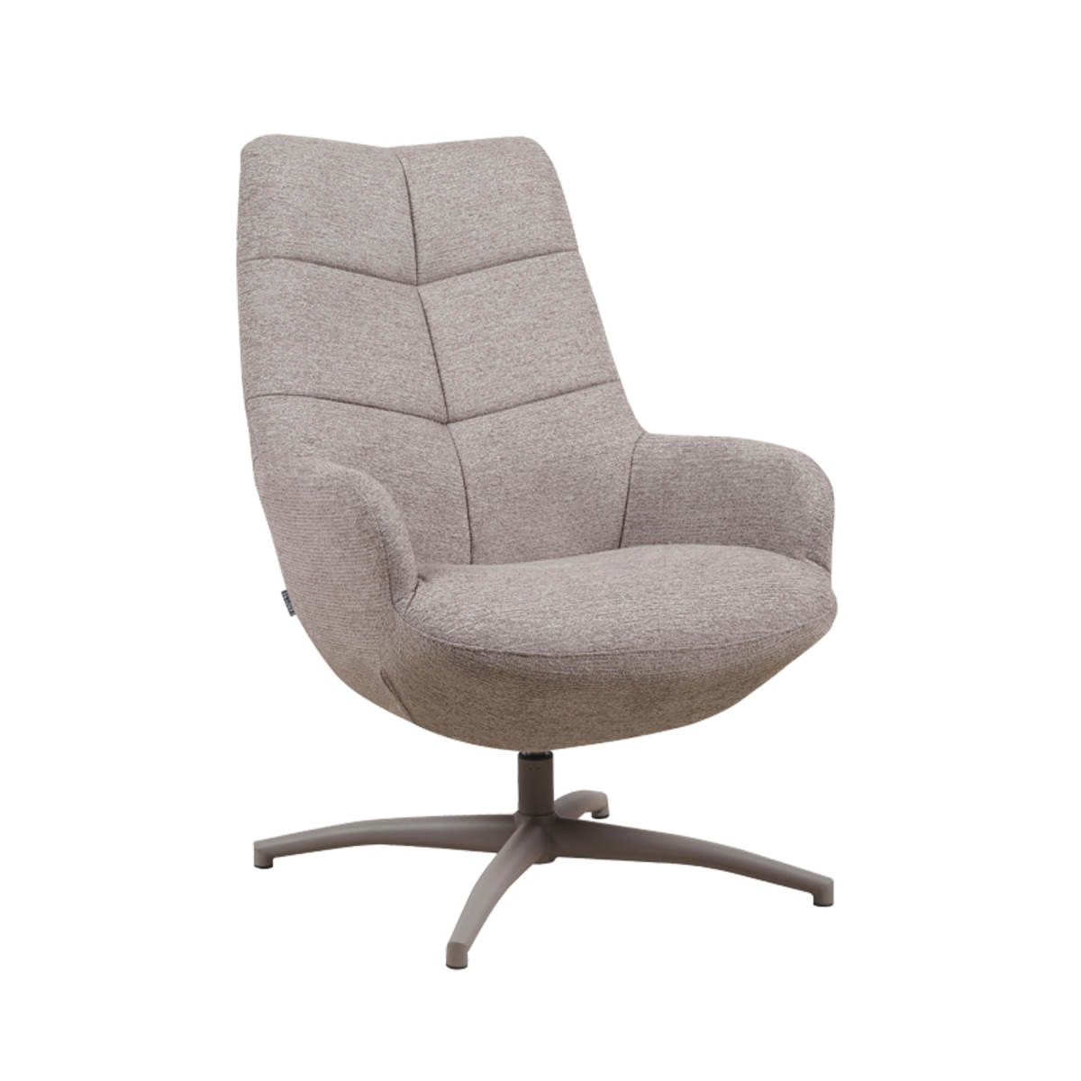 Fauteuil I_Winston - Pivotant - Taupe - BRUIN - - Design - LABEL51