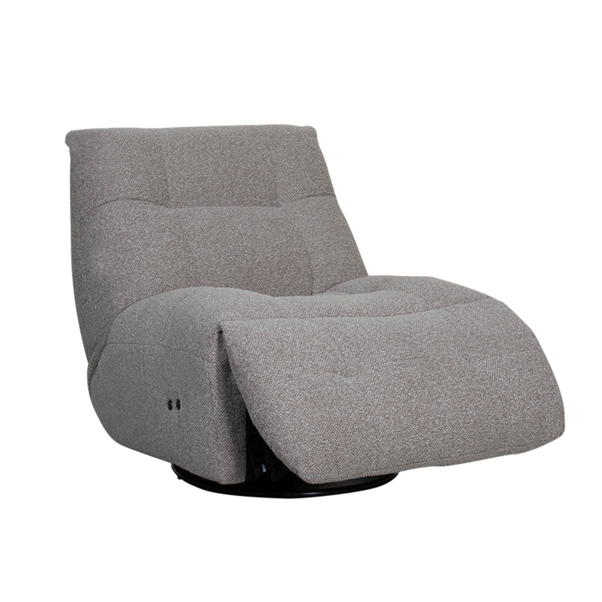 Fauteuil I_Relax and Recharge - Pivotant - Mushroom - BRUIN - Royal Boucle - Landelijk - LABEL51