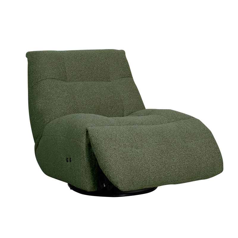 Fauteuil I_Relax and Recharge - Pivotant - Forêt - GROEN - Royal Boucle - Modern - LABEL51