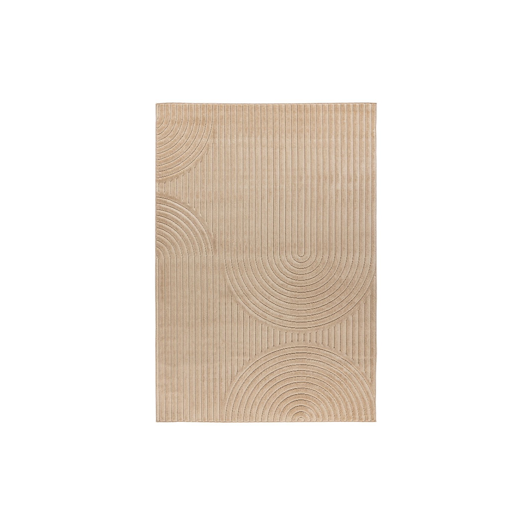 Vloerkleed I_Varo - Beige - Naturel - Polyester - LABEL51