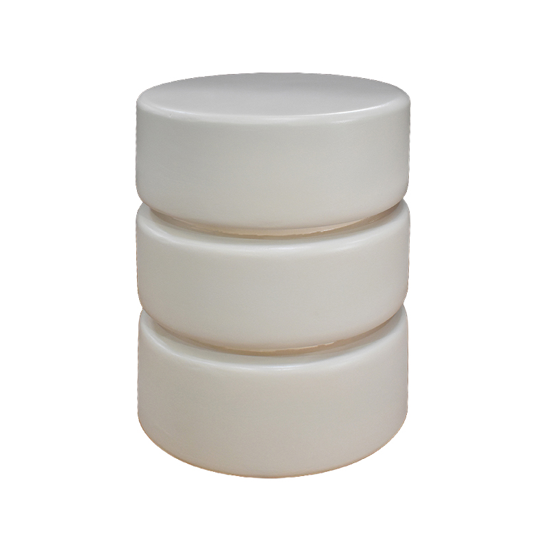 Bijzettafel I_Milly - Soft Sand - Creme - Bois de mangue - LABEL51