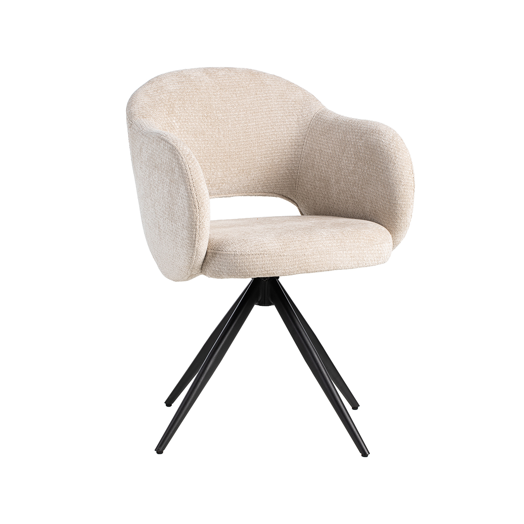 Eetkamerstoel I_Lela - Naturel - Elite - LABEL51