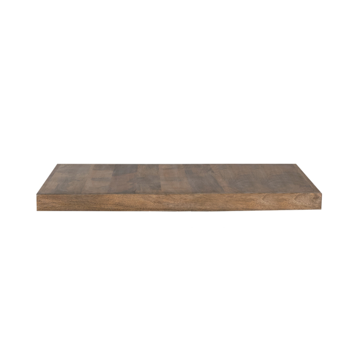 Eetkamertafel I_Tafelblad Straight Edge - Naturel - Bois de mangue - Industrieel - LABEL51