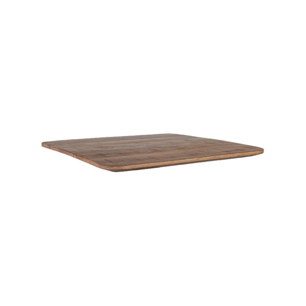 Eetkamertafel I_Tafelblad Sloppy Edge - Nature Smooth - Marron - Bois de mangue - Industrieel - LABEL51