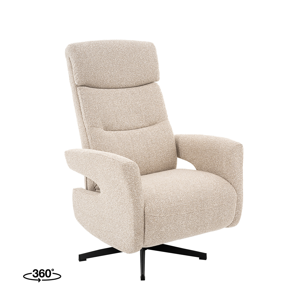 Fauteuil I_Tampere - Naturel Beige - Royal Boucle - Landelijk - LABEL51