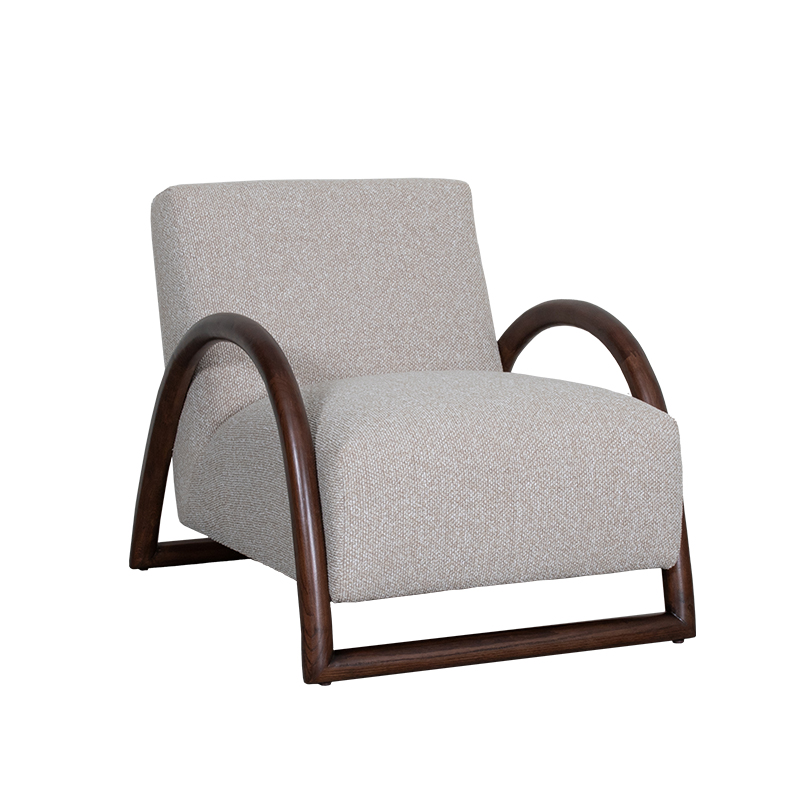 Fauteuil I_Viggo - Naturel Beige - Royal Boucle - LABEL51