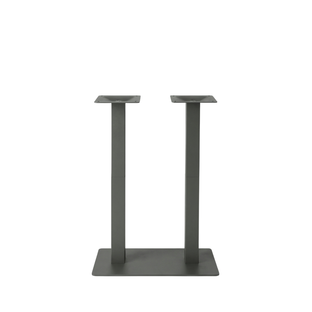 Eetkamertafel I_Tafelpoot Dubbel - Hunter - Vert - Métal - LABEL51