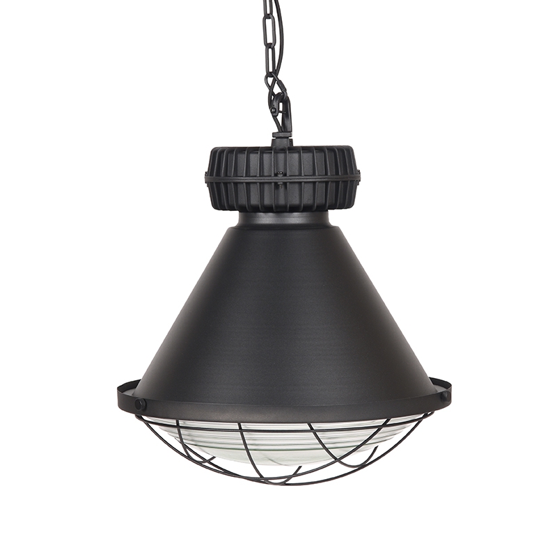 Hanglamp I_Duisburg - Noir - ZWART - Métal - Modern - LABEL51